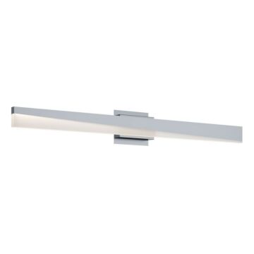 Slant LED Bathroom Vanity Light in Satin Nickel by AFX Lighting
