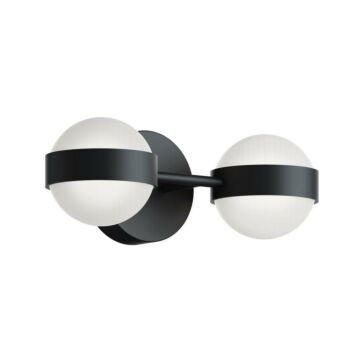 Verona LED Bathroom Vanity Light in Black by AFX Lighting