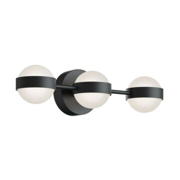 Verona LED Bathroom Vanity Light in Black by AFX Lighting