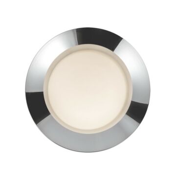 Cleo LED Wall Sconce in Chrome Opal Glass by Kuzco Lighting