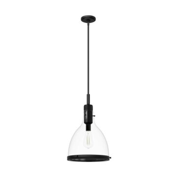 Van Nuys  Pendant in Matte Black by Hunter Fans
