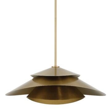 Hiro  Pendant in Alturas Gold by Hunter Fans