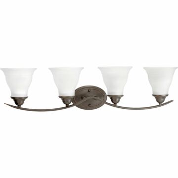 Trinity 4-Light Bathroom Vanity Light Bracket in Antique Bronze