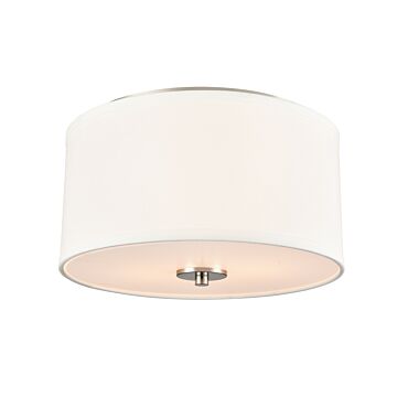 Guyten  Flushmount in Brushed Nickel by Millennium Lighting