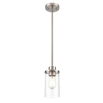 Beverlly  Pendant in Brushed Nickel by Millennium Lighting