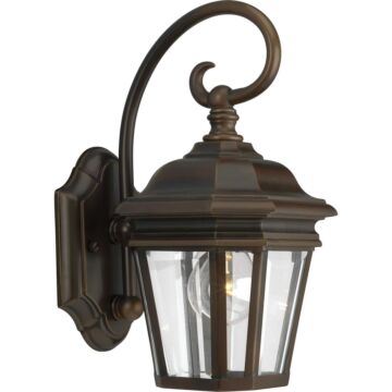 Crawford 1-Light Wall Lantern in Oil Rubbed Bronze