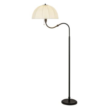 Crosby  Floor Lamp in Matte Black by Alora