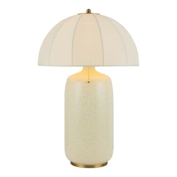 Crosby  Table Lamp in Brushed Gold by Alora