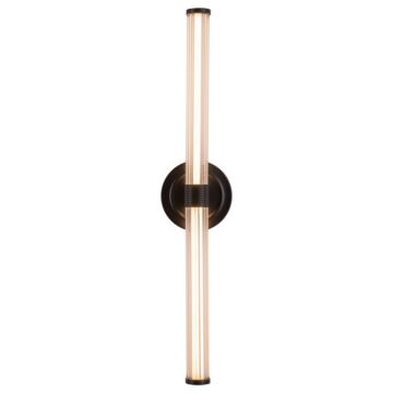 Elsie LED Wall Bathroom Vanity Light in Matte Black by Alora