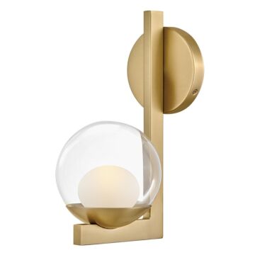 Sunni LED Wall Sconce in Lacquered Brass by Hinkley