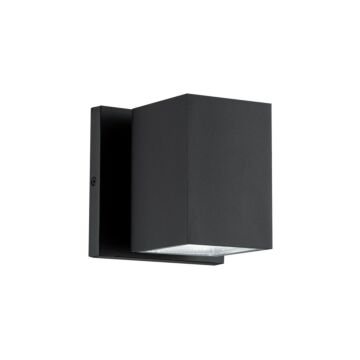 Kubular  Wall Sconce in Matte Black by Matteo Lighting