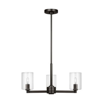 Fullton  Chandelier in Midnight Black by Visual Comfort Studio