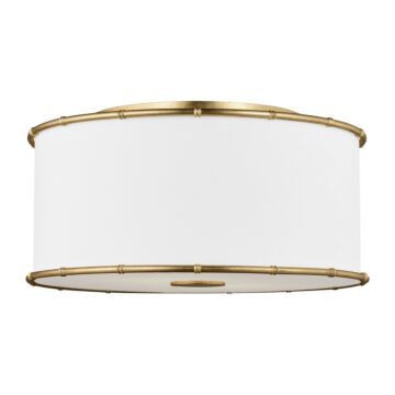 Aldric  Flush Mount in Gild by Visual Comfort Studio