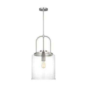 Anders  Pendant in Brushed Nickel by Visual Comfort Studio
