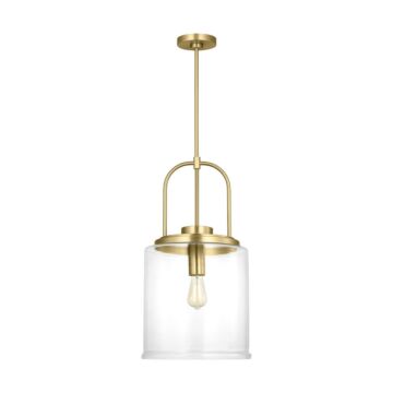 Anders  Pendant in Satin Brass by Visual Comfort Studio