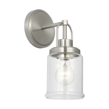 Anders  Bathroom Vanity Light in Brushed Nickel by Visual Comfort Studio