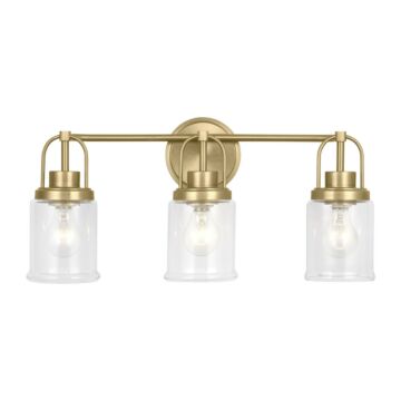 Anders  Bathroom Vanity Light in Satin Brass by Visual Comfort Studio