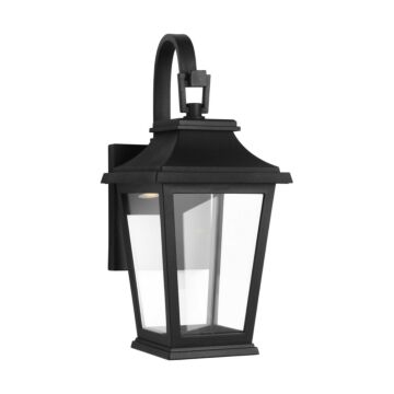 Warren LED Wall Lantern in Textured Black by Visual Comfort Studio