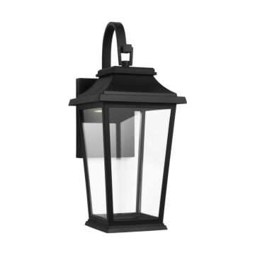Warren LED Wall Lantern in Textured Black by Visual Comfort Studio