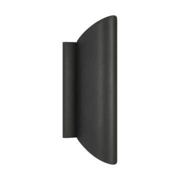 Ruxton  Wall Lantern in Textured Black by Visual Comfort Studio