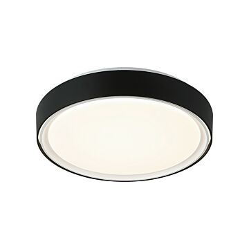 Alamus LED Wall Sconce in Black White by Matteo Lighting