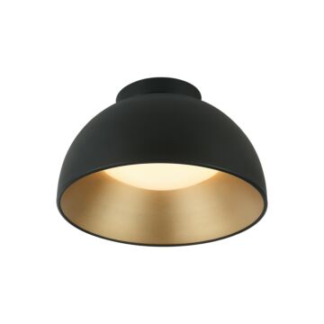 Zenith  Flush Mount in Matte Black by Matteo Lighting