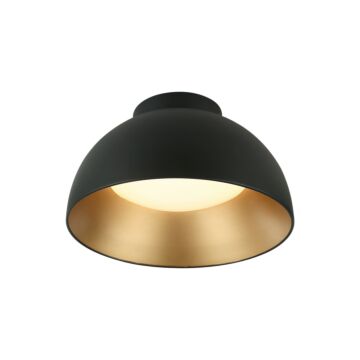 Zenith  Flush Mount in Matte Black by Matteo Lighting
