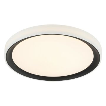 Oculus  Flush Mount in Black by Matteo Lighting