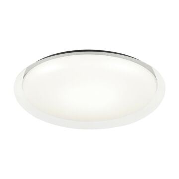 Aurora  Flush Mount in Matte Black by Matteo Lighting