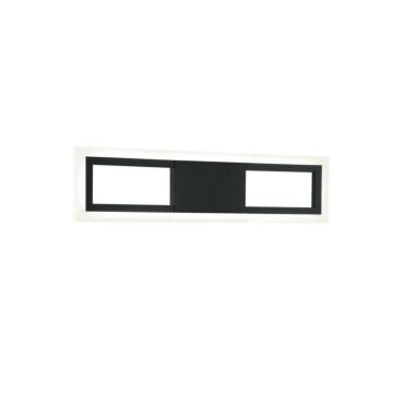 Valance  Wall Sconce in Matte Black by Matteo Lighting