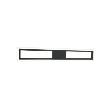 Valance  Wall Sconce in Matte Black by Matteo Lighting