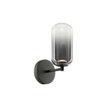 Refrax  Wall Sconce in Matte Black by Matteo Lighting