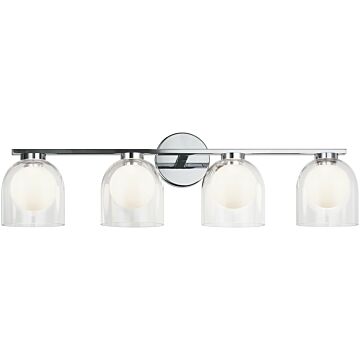 Derbishone  Bathroom Vanity Light in Chrome by Matteo Lighting