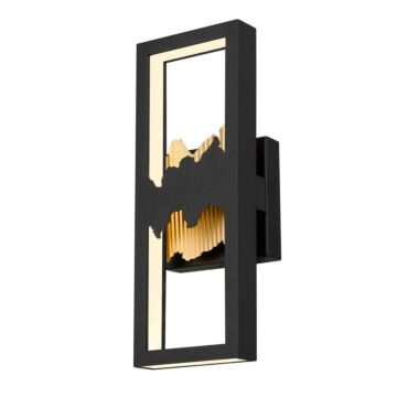 Sunrize LED Wall Sconce in Sand Black