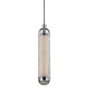 Hudson Valley Hayes 19 Inch Pendant Light in Polished Nickel