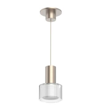 Twist-N-Lite LED Pendant in Brushed Nickel by W.A.C. Lighting
