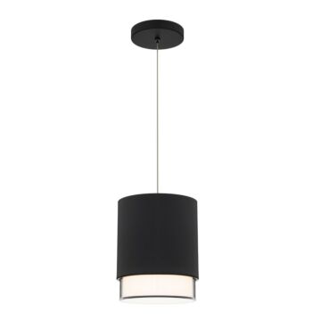 Cloak LED Pendant in Black by W.A.C. Lighting