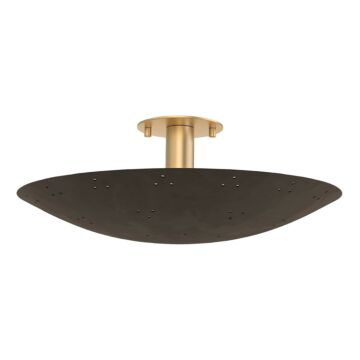 Bern  Flush Mount in Vintage Brass Bronze by Hudson Valley