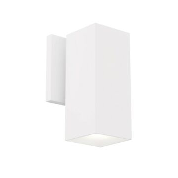 Cubix LED Wall Sconce in White by W.A.C. Lighting