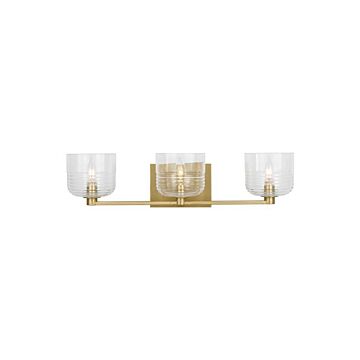 Lochdale  Bathroom Vanity Light in Satin Brass by Visual Comfort Studio