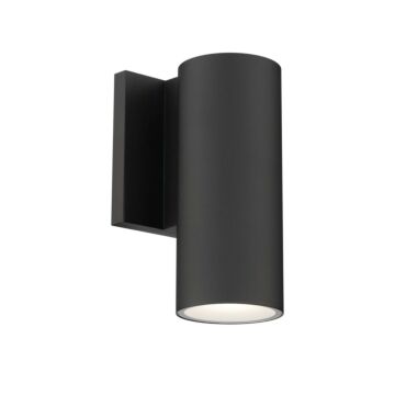 Cylinder LED Wall Sconce in Black by W.A.C. Lighting