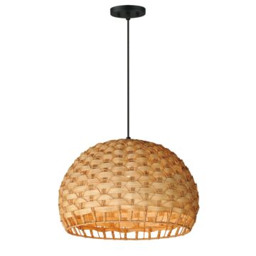 Tahiti  Pendant in Black by Maxim Lighting