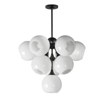 Neve  Pendant in Black by Maxim Lighting