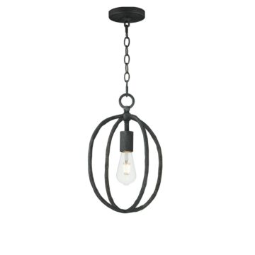 Martel  Mini Pendant in Blacksmith by Maxim Lighting