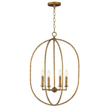 Martel  Pendant in Etruscan Gold by Maxim Lighting