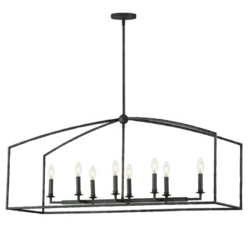 Martel  Linear Pendant in Blacksmith by Maxim Lighting
