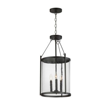Belfry  Pendant in Black by Maxim Lighting