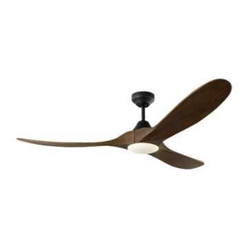 Maverick Smart 60 LED 60" Ceiling Fan in Midnight Black by Visual Comfort Fan