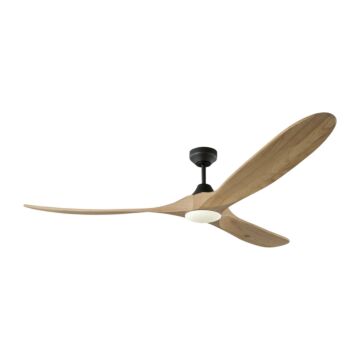 Maverick Smart 70 LED 70" Ceiling Fan in Midnight Black by Visual Comfort Fan