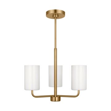 Rhett  Chandelier in Satin Bronze by Generation Lighting